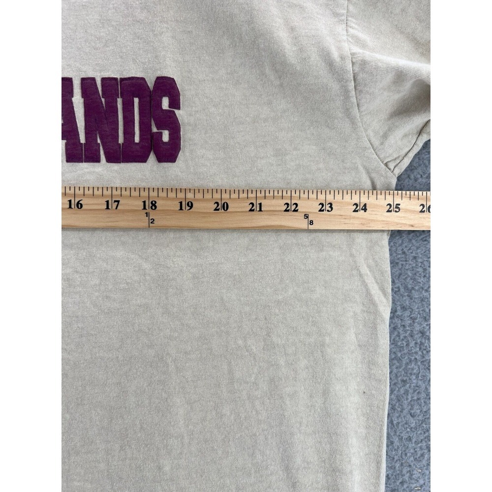 BADGER SPORTSWEAR‎ T Shirt CAYMAN ISLAND Men's XL US Single Stitch Beige READ - Picture 7 of 16